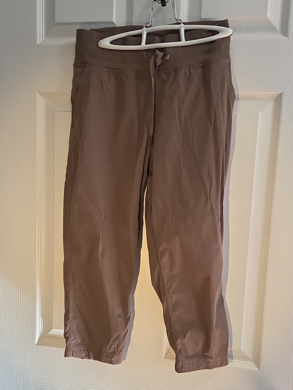 Lululemon Dance Studio Crop In Taupe